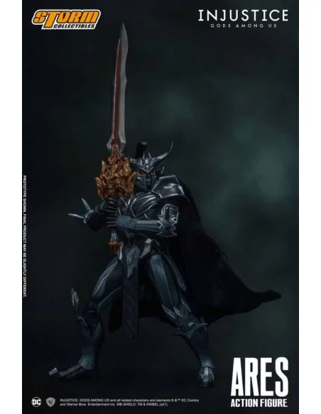 es::Injustice: Gods Among Us Figura 1/12 Ares 24 cm