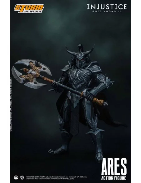 es::Injustice: Gods Among Us Figura 1/12 Ares 24 cm