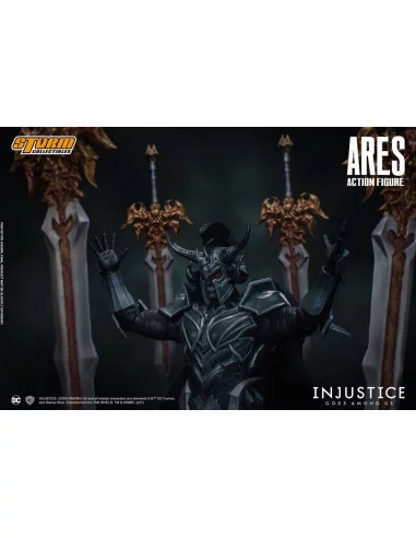 es::Injustice: Gods Among Us Figura 1/12 Ares 24 cm