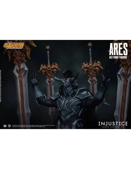 es::Injustice: Gods Among Us Figura 1/12 Ares 24 cm