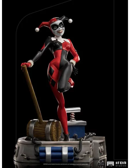es::Batman The Animated Series Estatua 1/10 Art Scale Harley Quinn 20 cm
