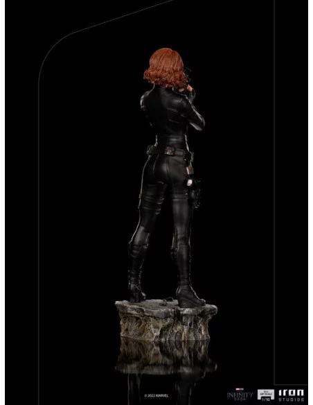 es::The Infinity Saga Estatua BDS Art Scale 1/10 Black Widow Battle of NY 19 cm