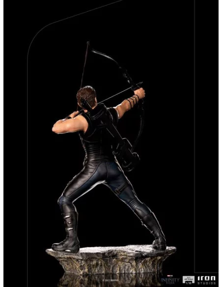es::The Infinity Saga Estatua BDS Art Scale 1/10 Hawkeye Battle of NY 23 cm