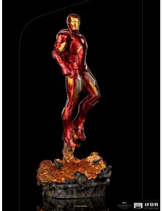 es::The Infinity Saga Estatua BDS Art Scale 1/10 Iron Man Battle of NY 19 cm 2