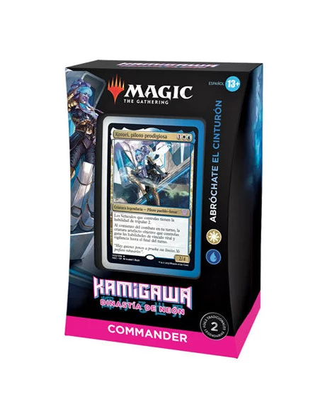 es::Magic Kamigawa Dinastía de Neón - Abróchate el cinturón Mazo de Commander