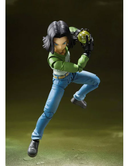 es::Dragon Ball Super Figura S.H. Figuarts Android 17 (Universe Survival Saga) 14 cm