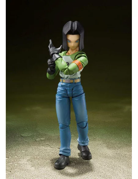 es::Dragon Ball Super Figura S.H. Figuarts Android 17 (Universe Survival Saga) 14 cm