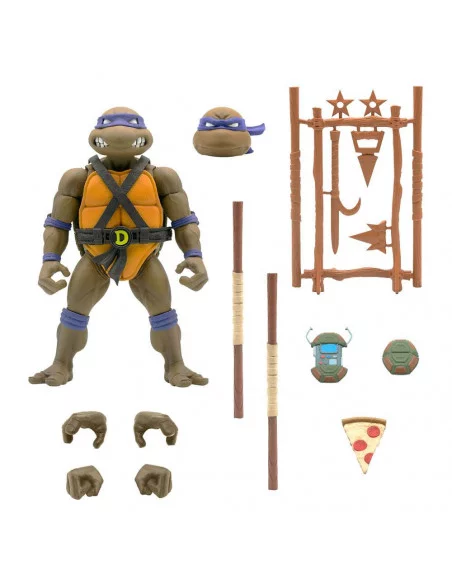 es::Tortugas Ninja Figura Ultimates Donatello 18 cm