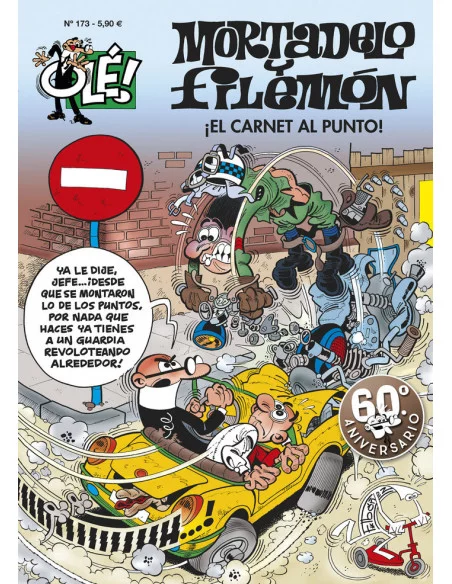 es::Olé Mortadelo 173: ¡El carnet al punto!
