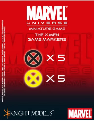 es::X-Men Markers - Marvel Universe Miniature Game
