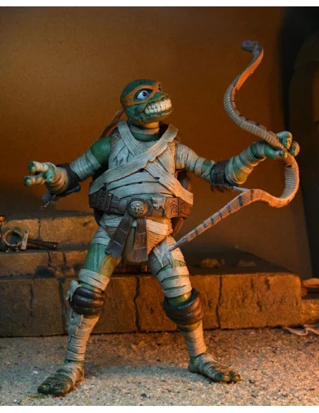es::Universal Monsters x TMNT Figura Ultimate Michelangelo as The Mummy 18 cm