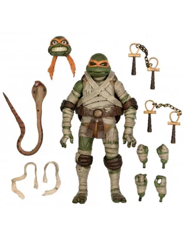 es::Universal Monsters x TMNT Figura Ultimate Michelangelo as The Mummy 18 cm
