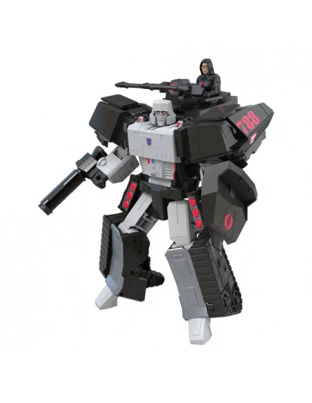 es::Transformers x G.I. Joe Mash-Up Megatron H.I.S.S. Tank con Figura Cobra Baroness 27 cm
