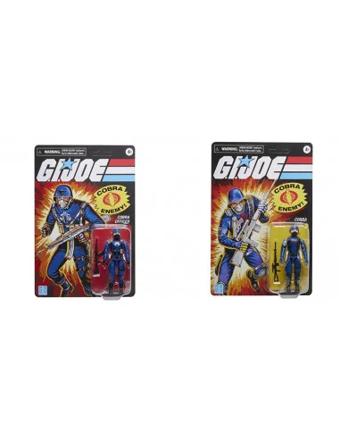 es::G.I. Joe Retro Series Pack Officer & Cobra Trooper 10 cm