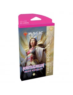 es::Magic the Gathering Kamigawa Neon Dynasty Blanco Theme Booster en inglés