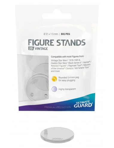 es::Ultimate Guard Figure Stands Big Peg Vintage (20 piezas)