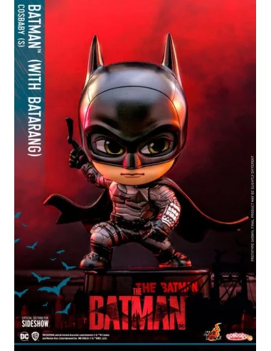 es::The Batman Minifigura Cosbaby Batman (With Batarang) 12 cm