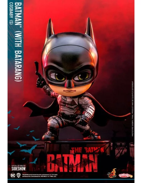 es::The Batman Minifigura Cosbaby Batman (With Batarang) 12 cm