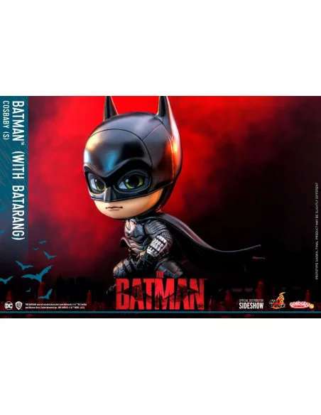 es::The Batman Minifigura Cosbaby Batman (With Batarang) 12 cm