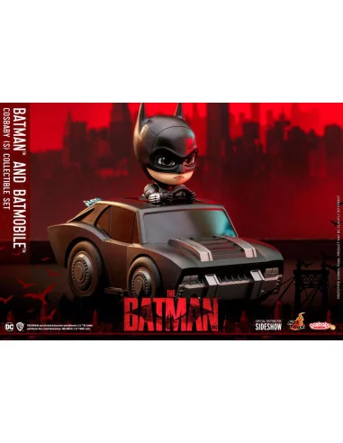 es::The Batman Minifigura & Vehículo Cosbaby Batman & Batmobile 12 cm