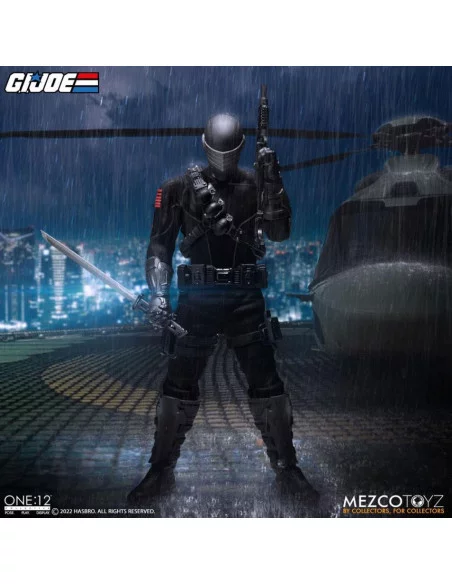 es::G.I. Joe Figura 1/12 Snake Eyes Deluxe Edition 17 cm