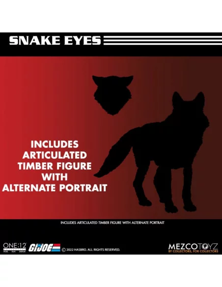 es::G.I. Joe Figura 1/12 Snake Eyes Deluxe Edition 17 cm