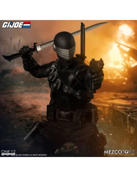 es::G.I. Joe Figura 1/12 Snake Eyes Deluxe Edition 17 cm