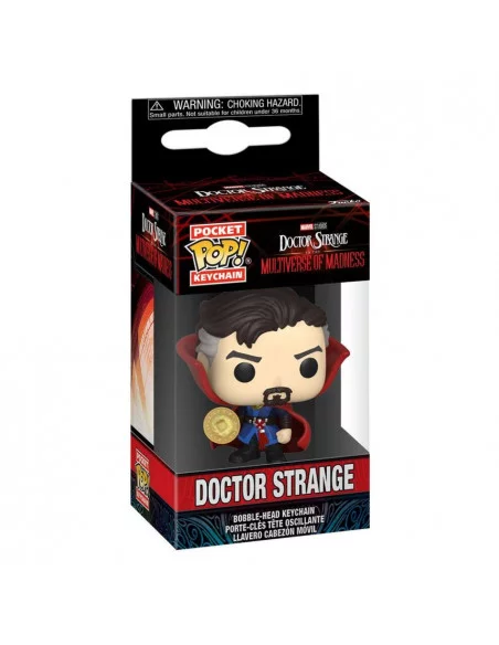 es::Doctor Strange en el Multiverso de la Locura Llavero Pocket POP! Doctor Strange 4 cm