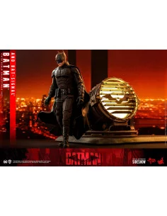 es::The Batman Figura Movie Masterpiece 1/6 Batman with Bat-Signal Hot Toys 31 cm 2