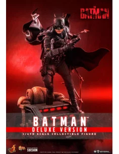 es::The Batman Figura Movie Masterpiece 1/6 Batman Deluxe Version Hot Toys 31 cm