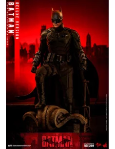 es::The Batman Figura Movie Masterpiece 1/6 Batman Deluxe Version Hot Toys 31 cm 2