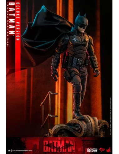 es::The Batman Figura Movie Masterpiece 1/6 Batman Deluxe Version Hot Toys 31 cm