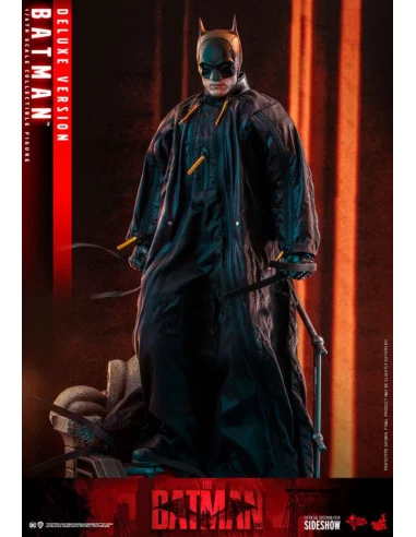 es::The Batman Figura Movie Masterpiece 1/6 Batman Deluxe Version Hot Toys 31 cm