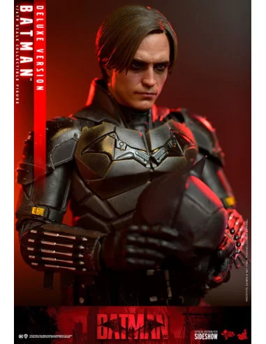 es::The Batman Figura Movie Masterpiece 1/6 Batman Deluxe Version Hot Toys 31 cm