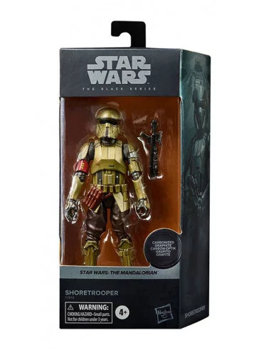es::Star Wars The Mandalorian Black Series Carbonized 2021 Shoretrooper 15 cm