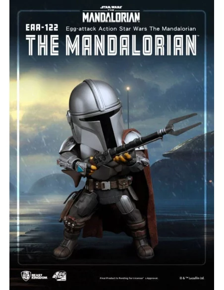 es::Star Wars The Mandalorian Figura Egg Attack Action The Mandalorian 17 cm 