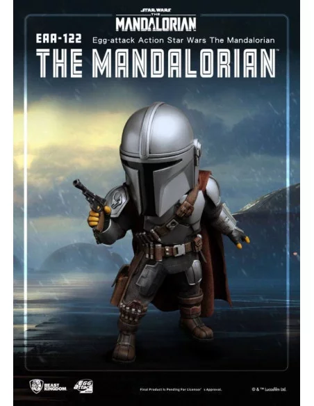 es::Star Wars The Mandalorian Figura Egg Attack Action The Mandalorian 17 cm 