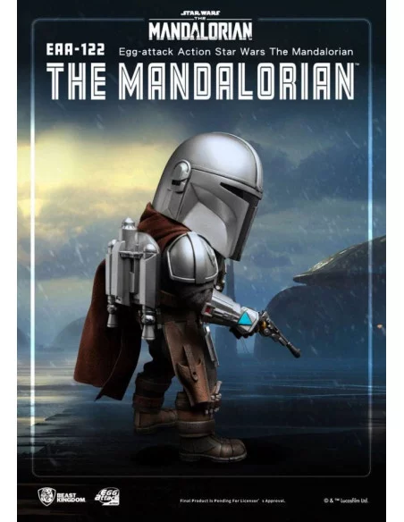 es::Star Wars The Mandalorian Figura Egg Attack Action The Mandalorian 17 cm 