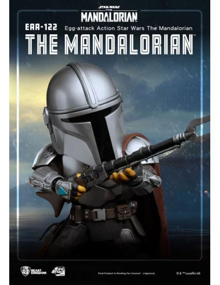 es::Star Wars The Mandalorian Figura Egg Attack Action The Mandalorian 17 cm 