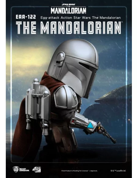 es::Star Wars The Mandalorian Figura Egg Attack Action The Mandalorian 17 cm 