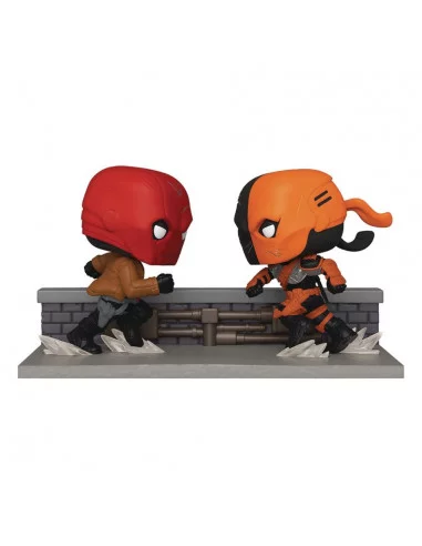 es::DC Comics Pack de 2 Funko POP! Comic Moments! Red Hood Vs Deathstroke 9 cm