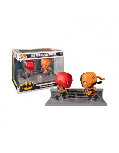 es::DC Comics Pack de 2 Funko POP! Comic Moments! Red Hood Vs Deathstroke 9 cm