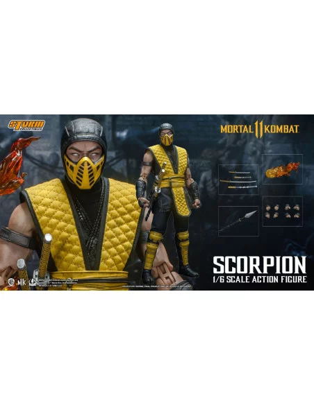 es::Mortal Kombat 11 Figura 1/6 Scorpion 32 cm