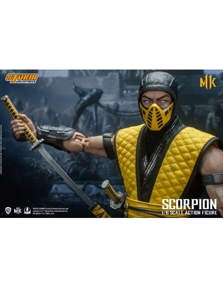 es::Mortal Kombat 11 Figura 1/6 Scorpion 32 cm