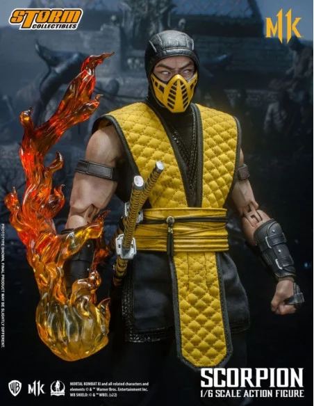 es::Mortal Kombat 11 Figura 1/6 Scorpion 32 cm