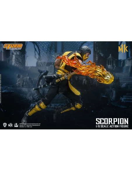 es::Mortal Kombat 11 Figura 1/6 Scorpion 32 cm