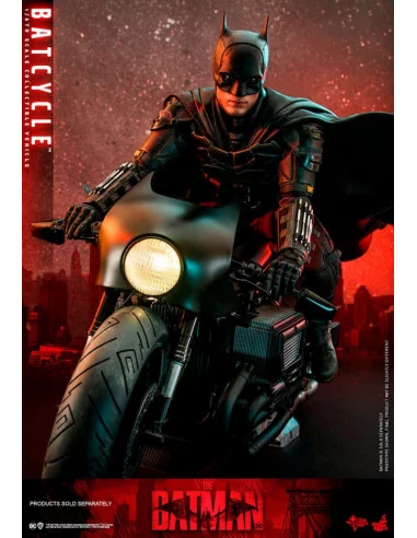 es::The Batman Vehículo 1/6 BatCycle Hot Toys 42 cm