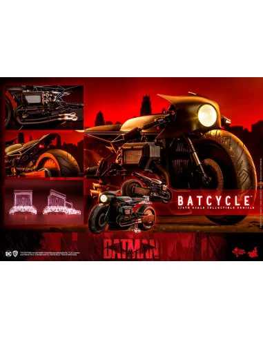 es::The Batman Vehículo 1/6 BatCycle Hot Toys 42 cm