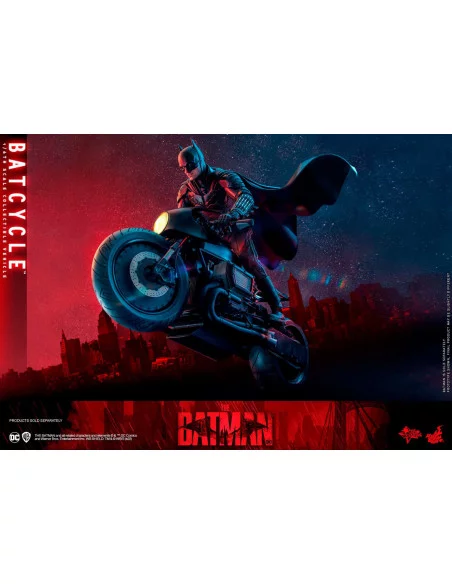 es::The Batman Vehículo 1/6 BatCycle Hot Toys 42 cm
