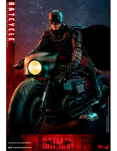 es::The Batman Vehículo 1/6 BatCycle Hot Toys 42 cm